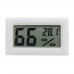 3Pcs Mini LCD Digital Thermometer Hygrometer Fridge Freezer Temperature Humidity Meter White Egg Inc