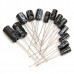 600pcs 12 Value 1uF~470uF Electrolytic Capacitors Assortment Kit 50pcs Each Value