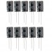 50pcs 35V 1000uF Electrolytic Capacitor Low ESR 13 x 20mm