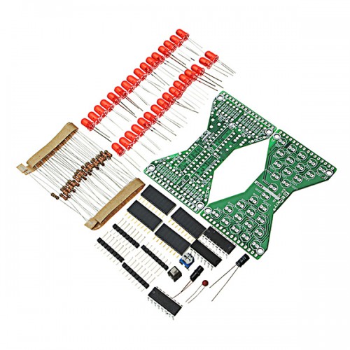 DIY Electronic Hourglass Kit Soldering Practice Spare Parts