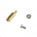 10SETS DIY 11MM Hex Brass Cylinder + Screw + Nut Kits