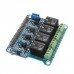 4 Channel 5A 250V AC/30V DC Compatible 40Pin Relay Board