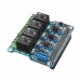 4 Channel 5A 250V AC/30V DC Compatible 40Pin Relay Board